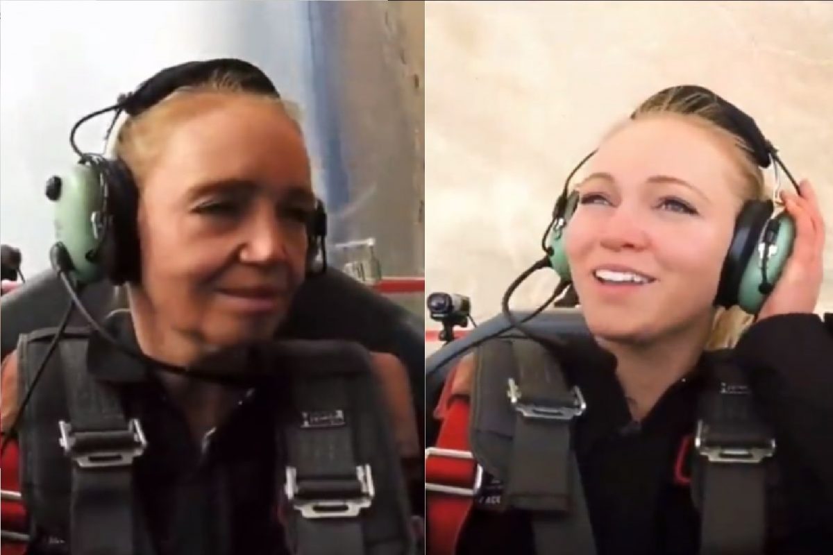 अचानक बदलला पायलटचा चेहरा.