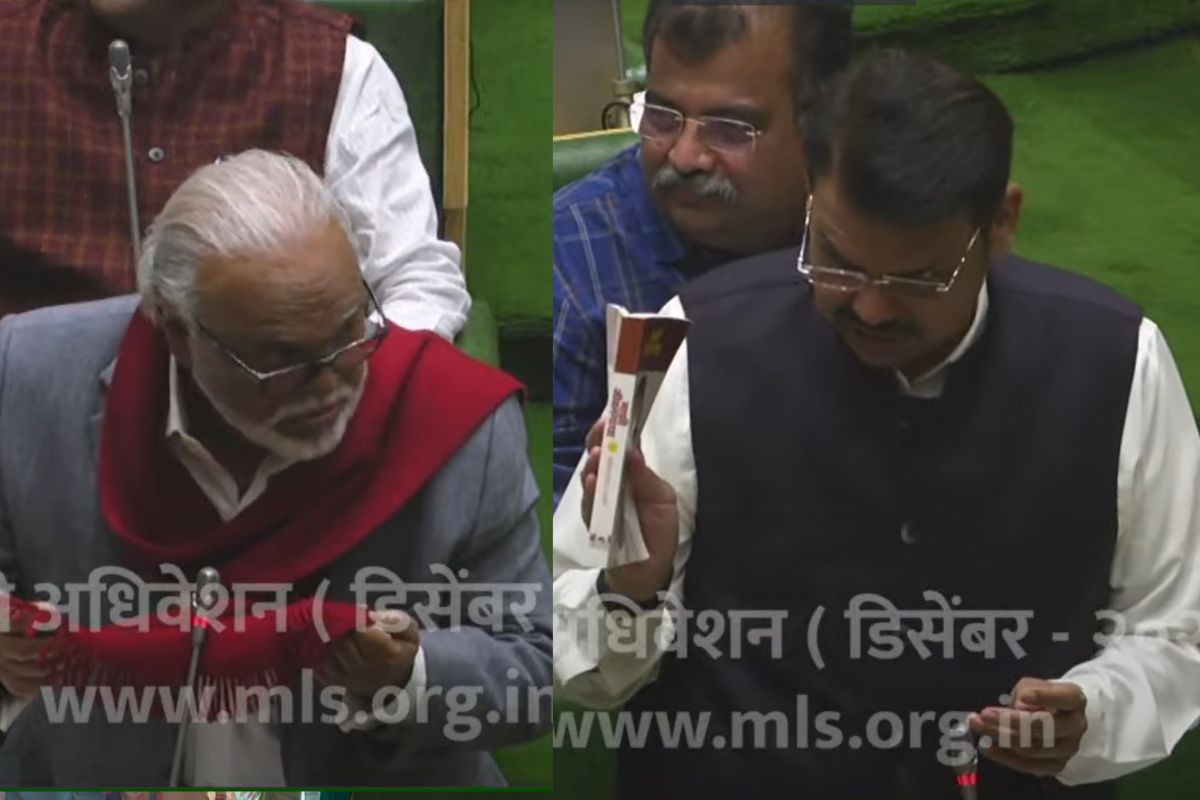 अन् सभागृहात भुजबळांनी मफलर पुढे करून भीक मागितली, फडणवीसांनी काढले प्रबोधनकारांचे पुस्तक!