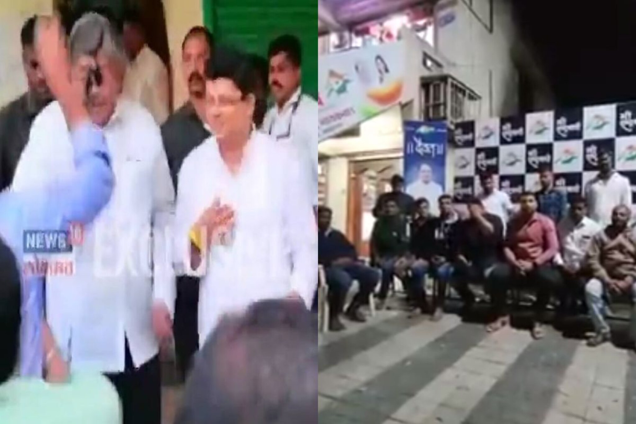 चंद्रकांत पाटलांवर शाईफेक करणाऱ्या तरुणाला राष्ट्रवादीकडून 51 हजारांचं बक्षीस!