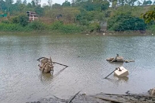  भोर तालुक्यातील निगडे धांगवडी येथे गुंजवणी नीरा नदीपात्रात ही घटना घडली आहे. 