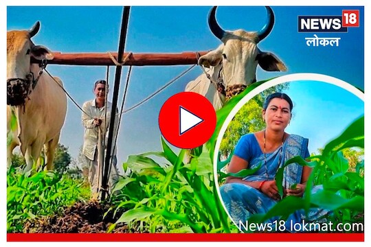 Success Story : फेसबुकवरुन 7 लाख जणांना शेती शिकवणारी औरंगाबादची महिला, Video