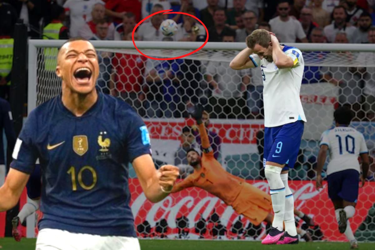 VIDEO : इंग्लंडच्या कॅप्टनने केली मोठी चूक, एम्बाप्पेला आवरलं नाही हसू