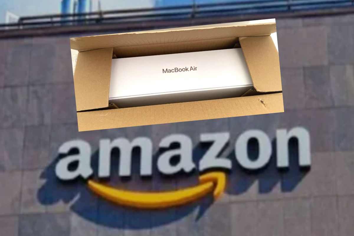 अॅमेझॉनवरुन मागवलं मॅकबूक; घरी पार्सल उघडताच बसला धक्का