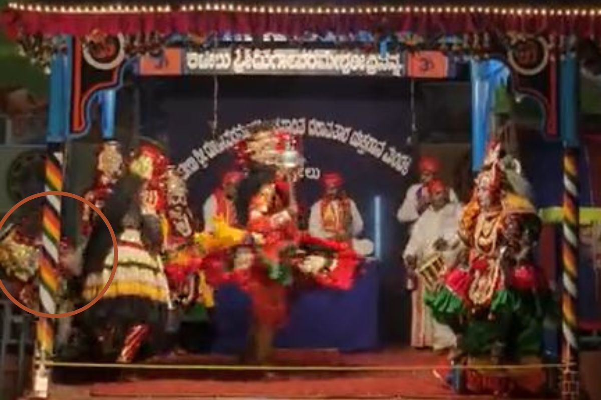 स्टेजवर कोसळला अन् काही सेकंदातच गेला कलाकाराचा जीव; मृत्यूचा हृदय पिळवटून टाकणारा Live Video