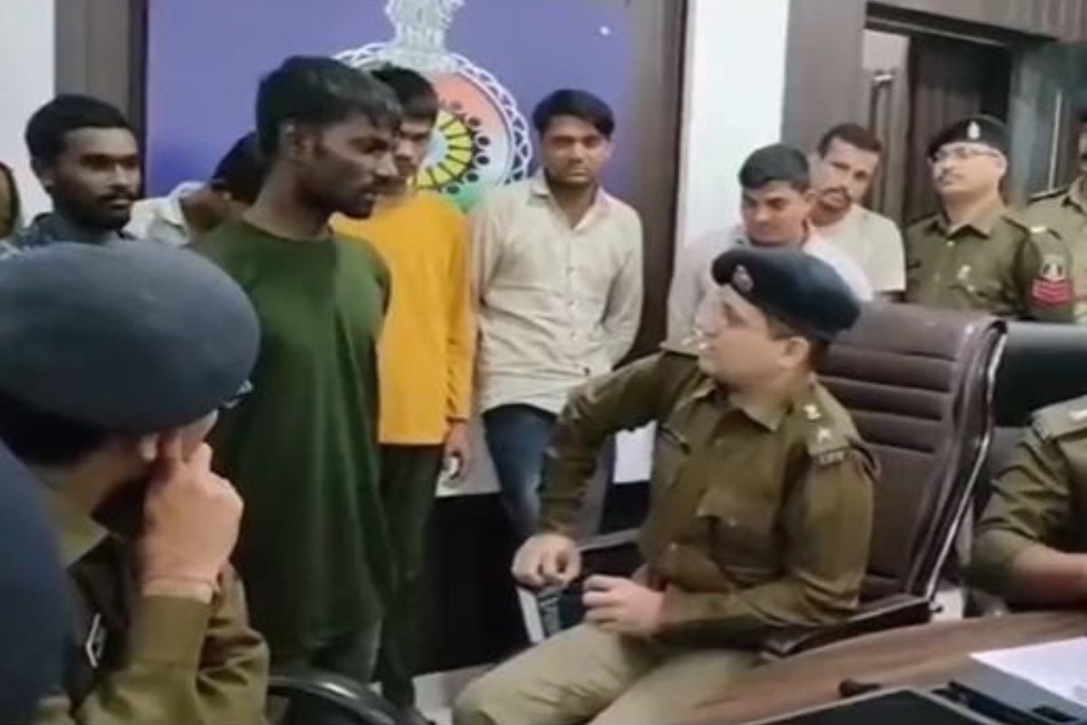 'चोरी करून कसं वाटलं?', चोराने दिलेलं अजब उत्तर ऐकून पोलीस स्टेशनमध्येच पिकला हशा, मजेशीर VIDEO