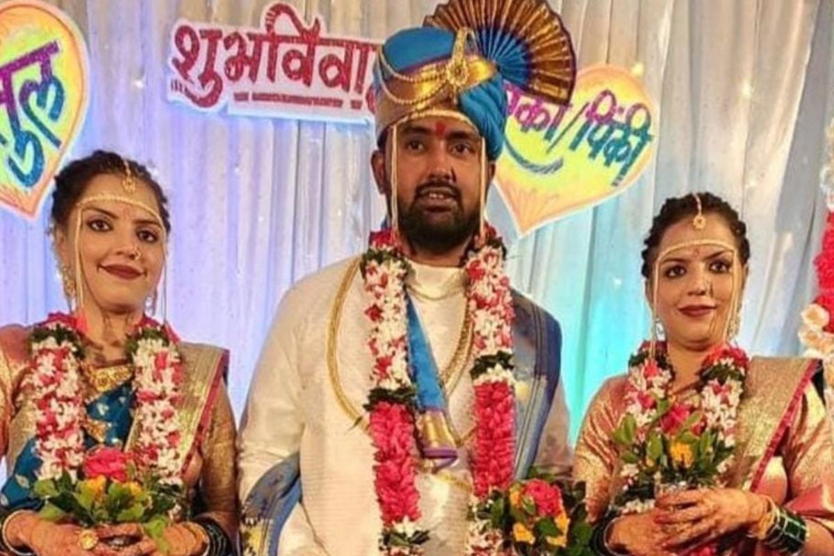 सोलापुरातील त्या लग्नाला वेगळंच वळण; जुळ्या बहिणींशी विवाह करणं तरुणाला भोवणार? पोलिसांत पोहोचलं प्रकरण