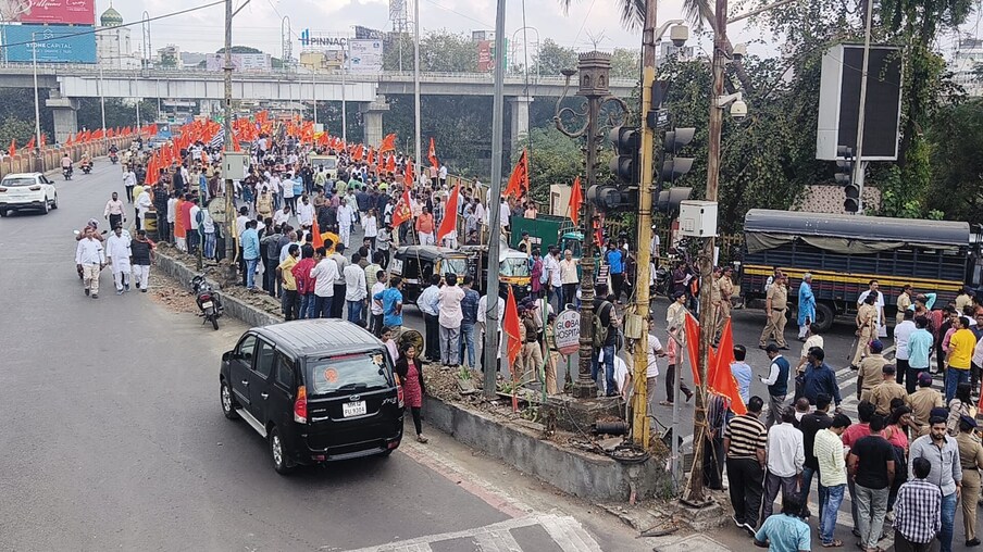 लक्ष्मी रस्तामार्गे मोर्चा शिवाजी रस्त्यावर लाल महाल चौकात जाणार आहे