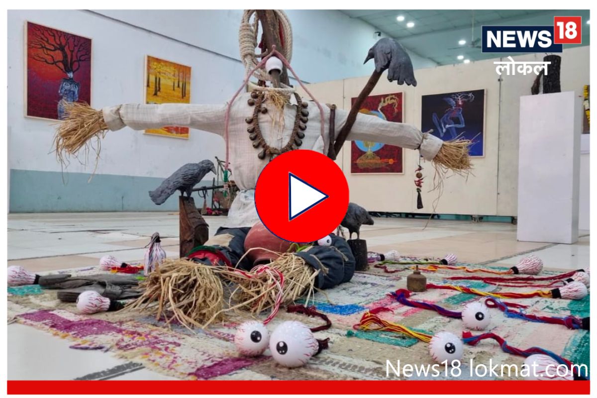 Aurangabad : प्रदर्शनातील मॉडेल तयार करण्यासाठी शेतकऱ्यावर म्हैस विकण्याची वेळ, Video