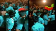 Belgaum : कानडी पोरांनी कन्नड रक्षक वेदिकेचा फडकावला झेंडा, मराठी मुलांनी धू धू धुतलं, LIVE VIDEO