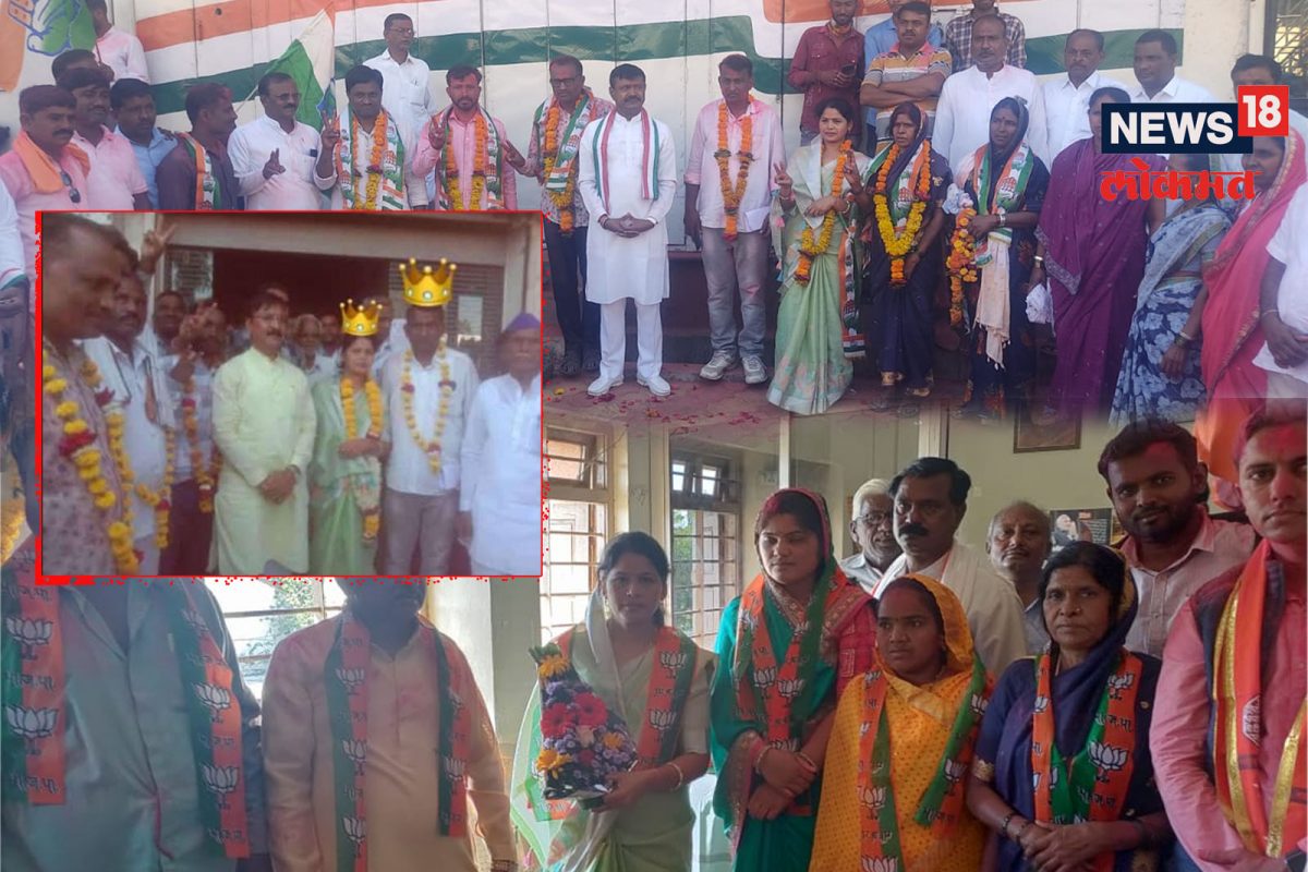 बुलढाण्यात एकाच सरपंचावर तीन पक्षाचा दावा