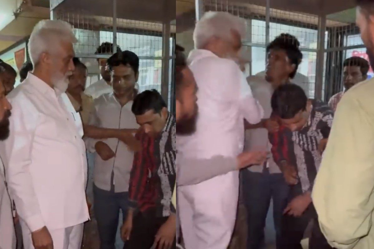 Dada Bhuse : दादा भुसे अडचणीत? तरुणांना अश्लील भाषेत शिवीगाळ करत मारल्याचा व्हिडिओ व्हायरल