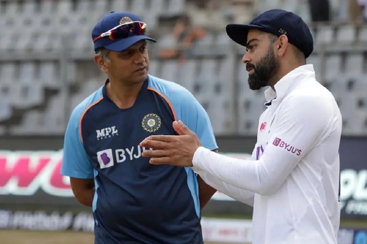 तरुण खेळाडुंनी विराटकडून शिकावं; एका धावेवर बाद झाल्यावरही राहुल द्रविडने केलं कौतुक