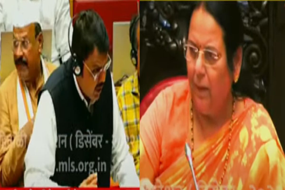 फडणवीस यांचे भाषण मध्येच थांबवून कामकाज 15 मिनिटांसाठी तहकूब करण्यात आले, त्यामुळे फडणवीस कमालीचे संतापले.