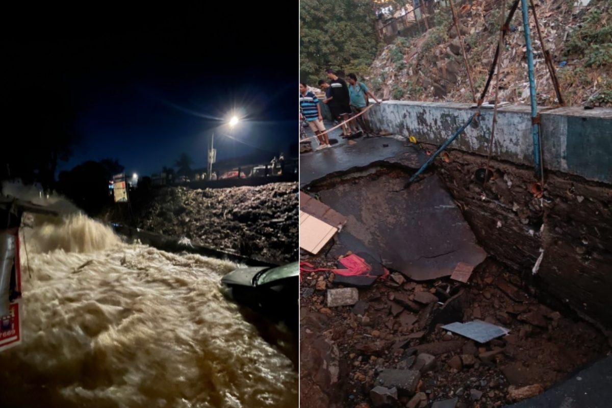 Ghatkopar Video : मुंबईकर थर्टी फस्टमध्ये गुंगले अन् घाटकोपर पाण्यात बुडाले, क्षणात गेला संसार वाहून VIDEO