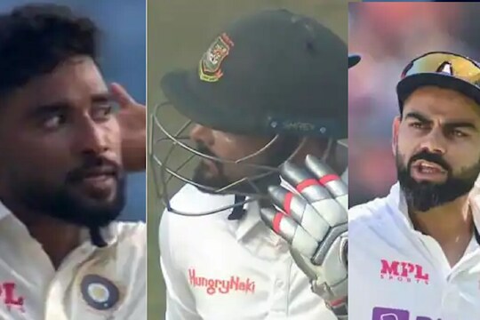 VIDEO : सिराजचं बोलणं लिटन दासला झोंबलं, विराटनेही डिवचलं; नेमकं काय घडलं?