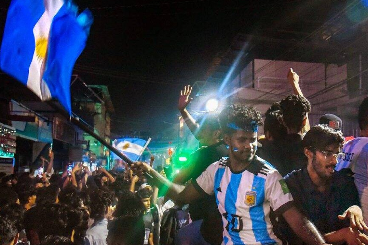 अर्जेंटिनाच्या विजयानंतर केरळमध्ये सेलिब्रेशनला गालबोट, एका चाहत्याचा मृत्यू