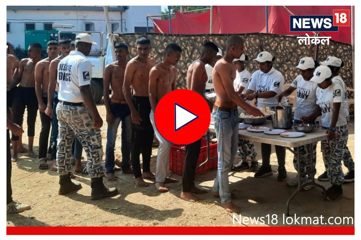Kolhapur : अग्निवीर भरतीसाठी आलेल्या उमेदवारांना मिळणार मोफत जेवण, पाहा Video