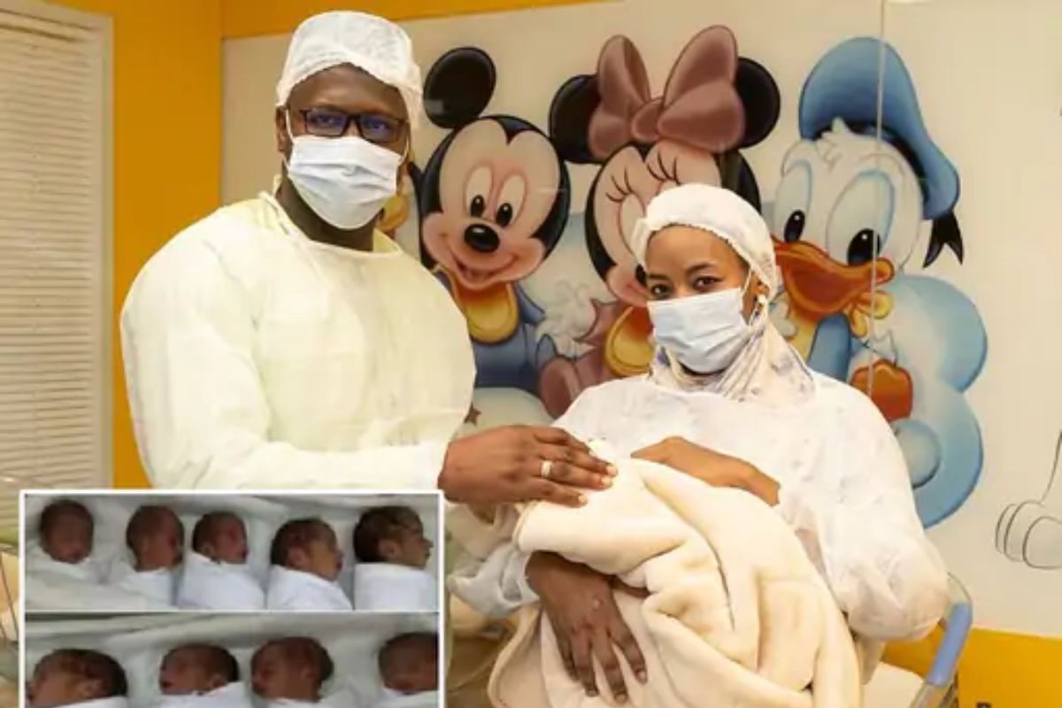 अनोखा विश्वविक्रम : एकाच वेळी ९ मुलांना दिला जन्म; वर्षभरानंतर आईसह बाळं सुखरुप