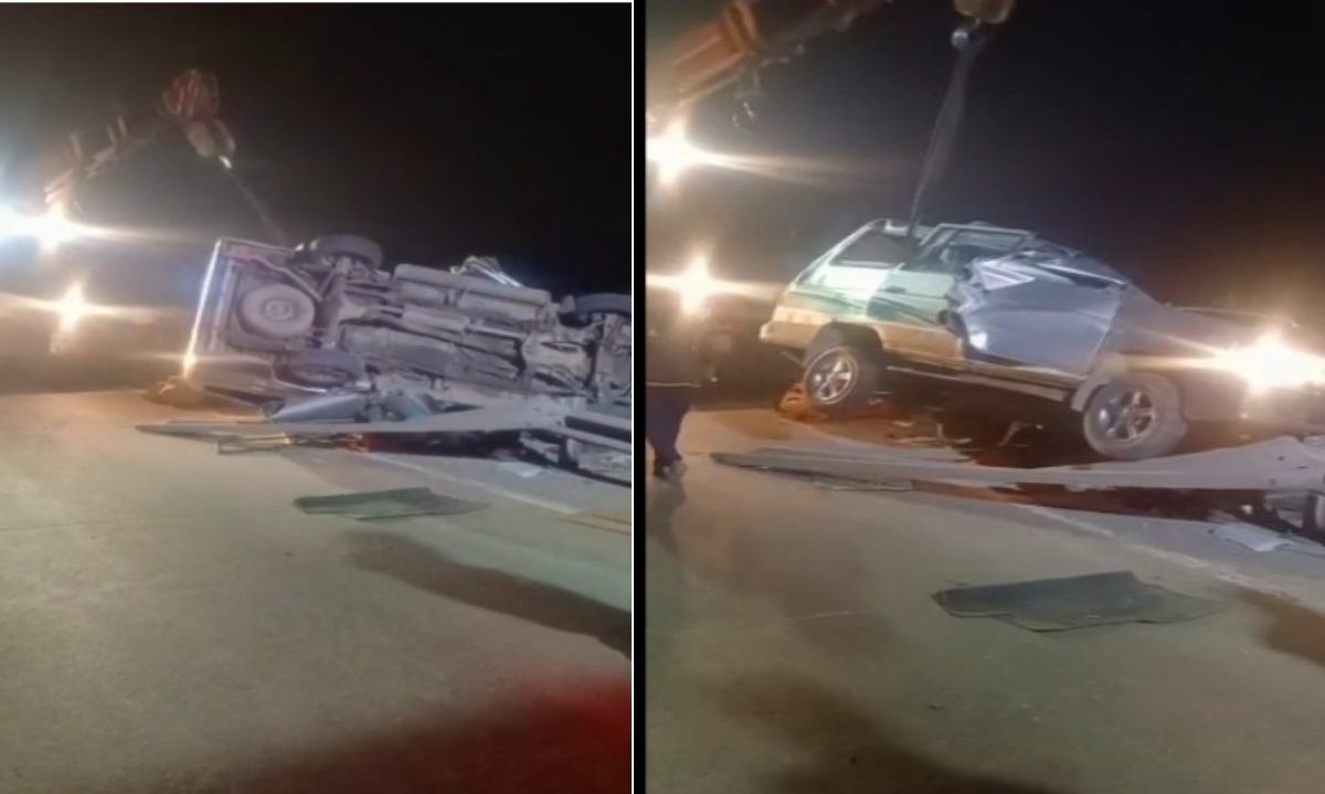 Mumbai Pune Highway Accident : मुंबई- पुणे एक्स्प्रेस वेवर भीषण अपघात, पत्नी आणि मुलांच्या डोळ्यादेखत वडिलांचा मृत्यू