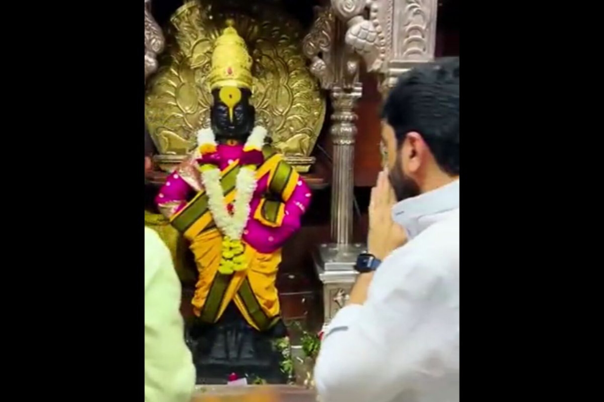 इंस्टाग्राम रीलसाठी काहीही, मुरलीधर मोहोळ यांचं विठ्ठलाच्या मंदिरातला VIDEO