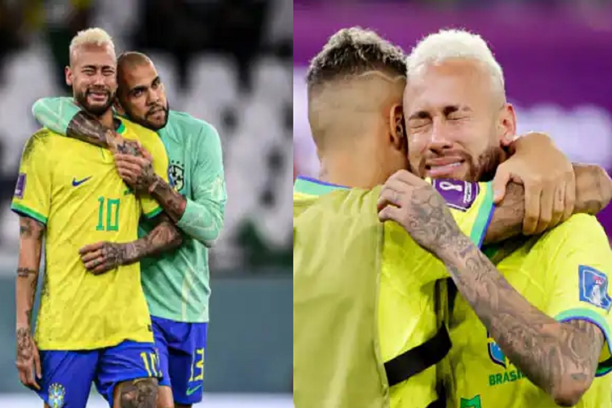 नेमारने केली पेलेंच्या विक्रमाशी बरोबरी, पण ब्राझीलच्या पराभवाने रडवले