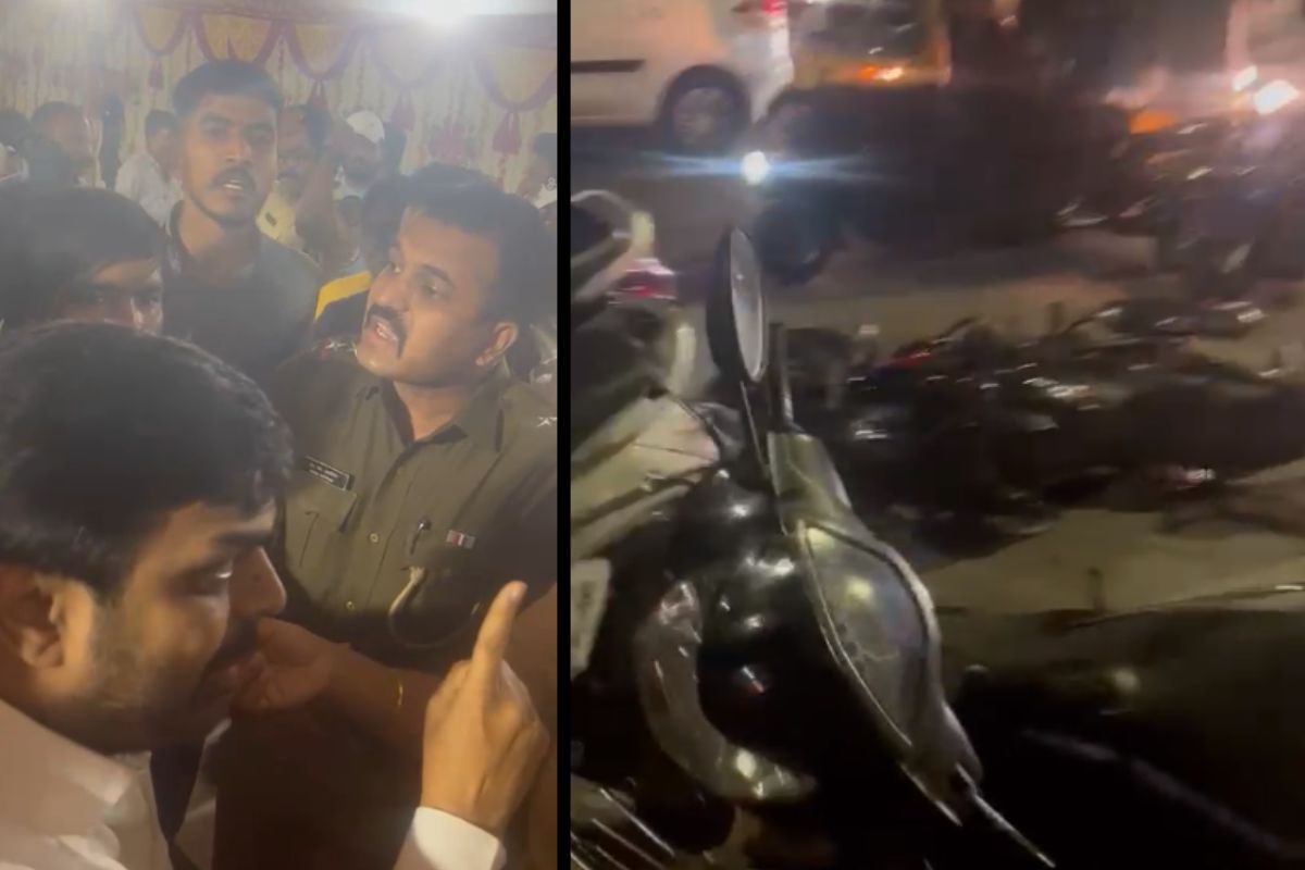 कार्यकर्त्यांच्या हुल्लडबाजीमुळे स्थानिकांनी पोलीस कंट्रोल रुमला तक्रार केली होती. पोलिसांनी घटनास्थळी येऊन जमावाला पांगवण्याचा प्रयत्न केला