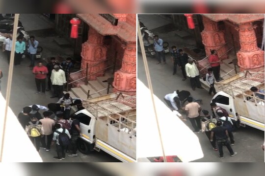Pune Bhau Rangari Ganpati : पुण्यात नग्णअवस्थेतील मनोरुग्णाला बेदम मारहाण, व्हायरल व्हिडिओने खळबळ