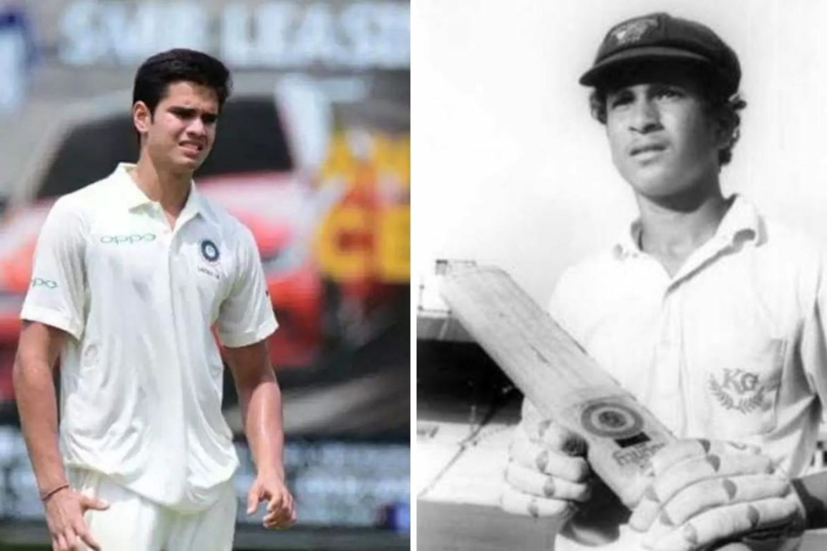Arjun Tendulkar : सचिनच्या मुलाचा पदार्पणातच धमाका, अर्जुनचं वडिलांच्या पावलावर पाऊल