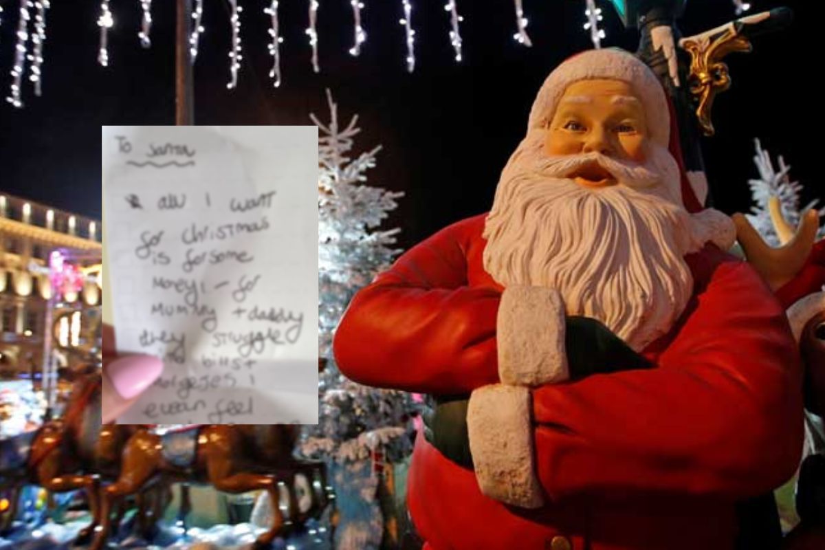 आठ वर्षीय मुलीचं सांताक्लॉजला पत्र, चिमुकलीने आई-वडिलांसाठी मागितलं 'हे' गिफ्ट