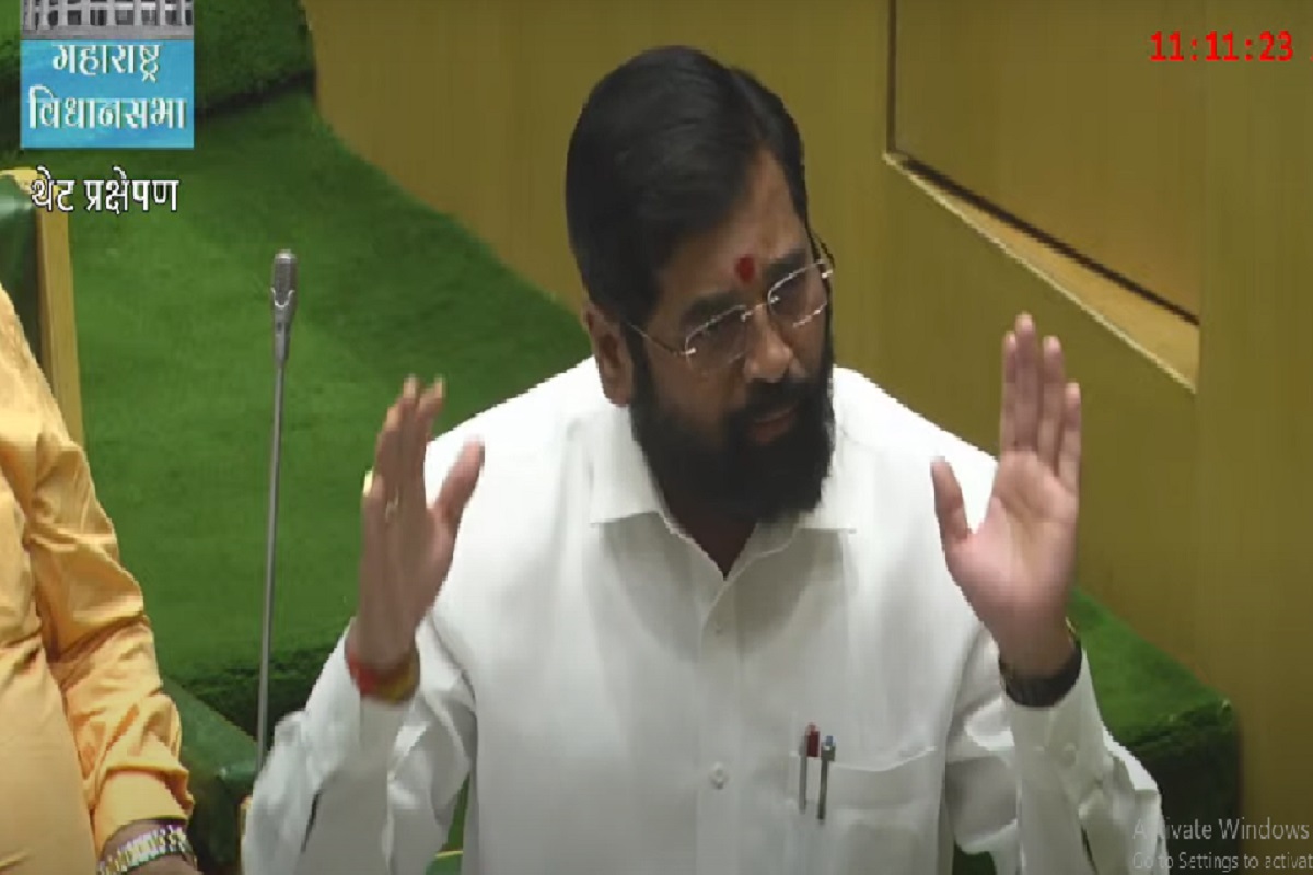 एकनाथ शिंदे हे नगरविकास मंत्री असताना NIT चा 86 कोटींचा भुखंड अवघ्या 2 कोटींना दिल्याचा आरोप