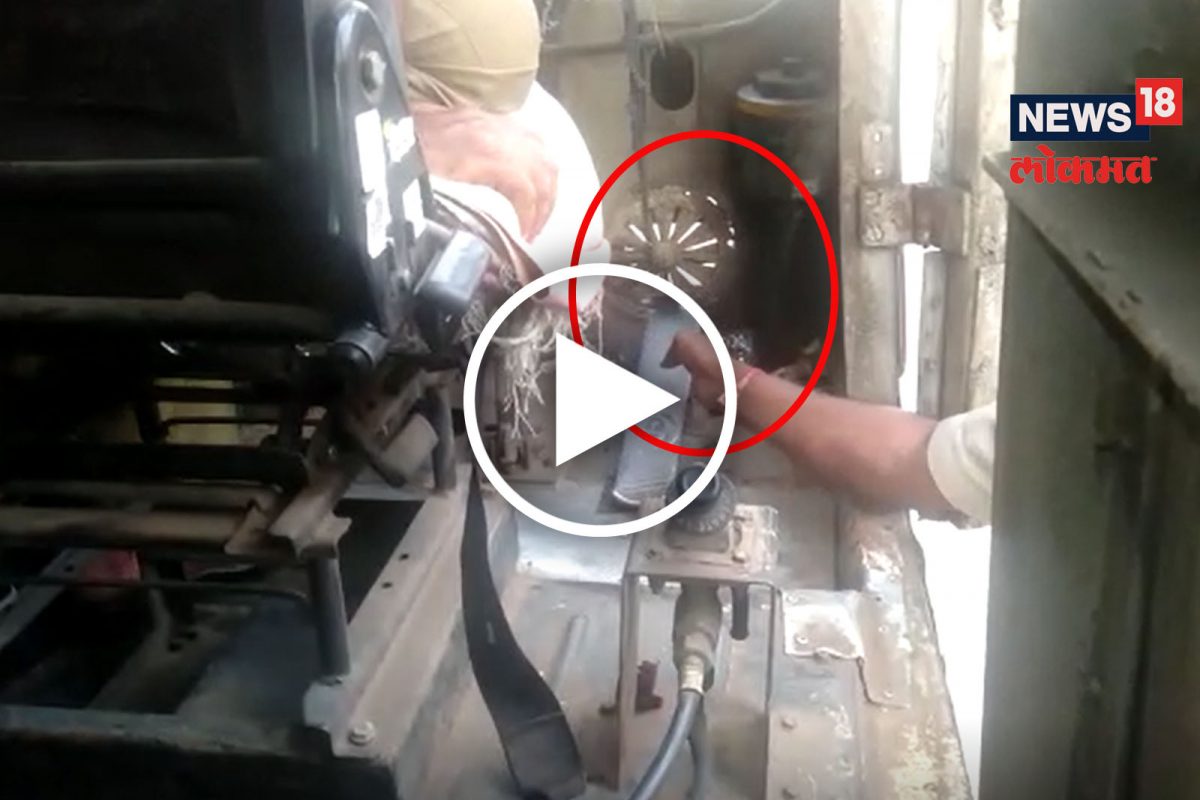 Video : एसटीचा गलथाणपणा 40 प्रवाशांच्या जीवावर