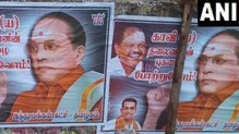 हिंदुत्ववादी गटाने केलं बाबासाहेबांचं भगव्या पेहरावातलं पोस्टर; एकाला अटक