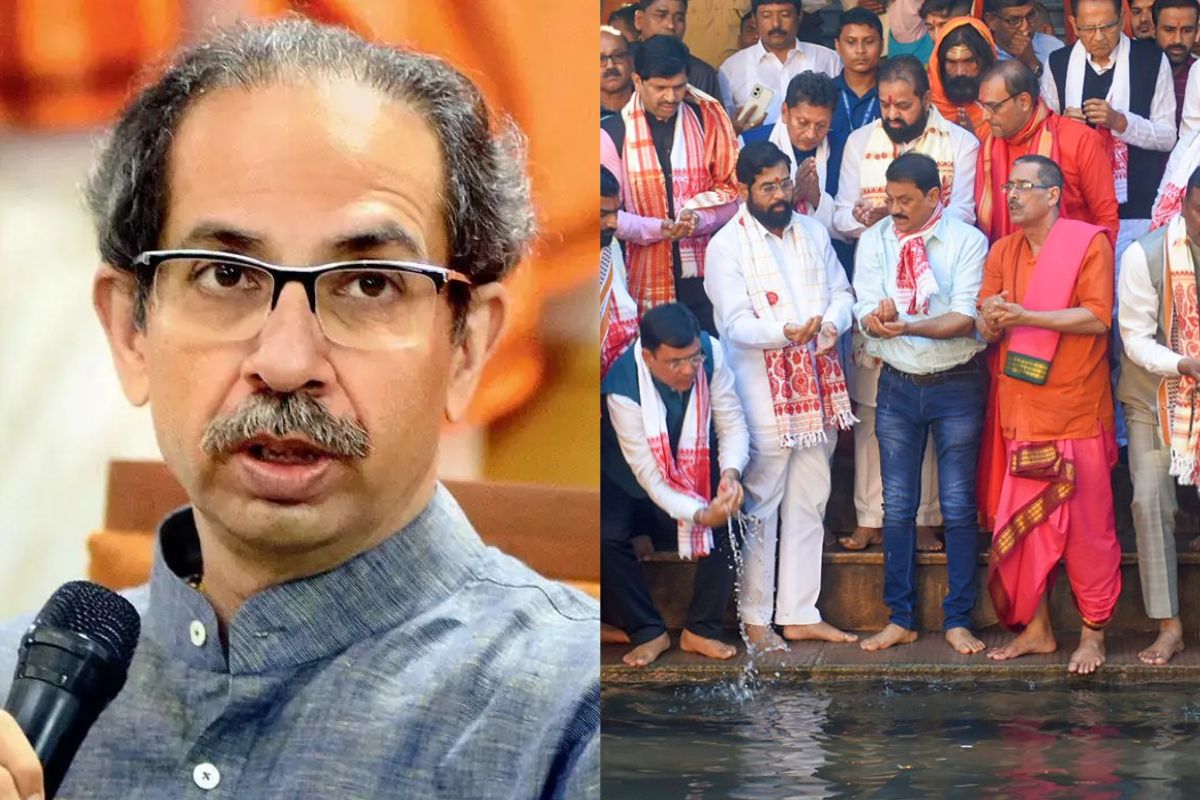 आगामी काळामध्ये स्वाभिमानी महाराष्ट्र उभा करण्याची गरज आहे. कारण, असे मिंधे सरकार, लाचार सरकार दिल्लीश्वरांची खुर्चीसाठी पाय चाटत असेल तर त्याची अपेक्षा न केलेली बरी