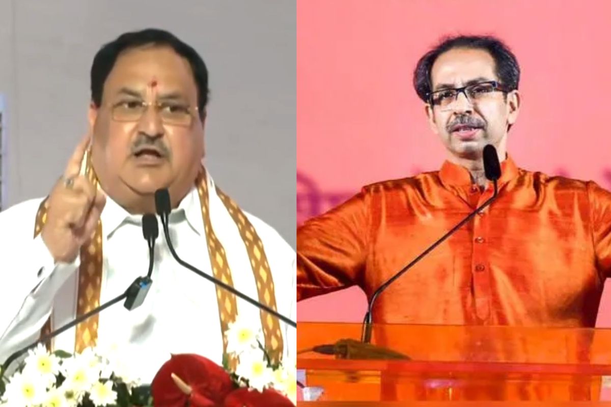 ठाकरेंच्या शिवसेनेचा जेपी नड्डांवर पलटवार
