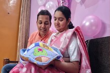 Photos : मुलगी झाली हो...आनंदी झालेल्या बाबांनी 30 घरांमध्ये आणली 'समृद्धी'