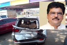 माजी आरोग्यमंत्री दीपक सावंतांच्या वाहनाचा भीषण अपघात; डंपरची कारला धडक