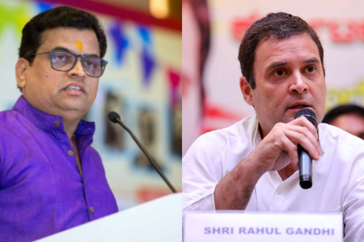 राहुल गांधींवर टीका करताना पोंक्षेंची जीभ घसरली, म्हणाले दिल्लीतील गाXX काहीही बडबडतो