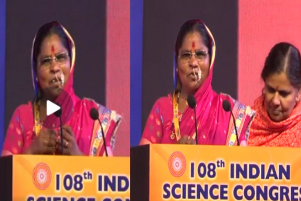 Video : सरकारविरोधात बोलल्या म्हणून? भरकार्यक्रमात पद्मश्री राहीबाई पोपरेंचा माईकच केला बंद