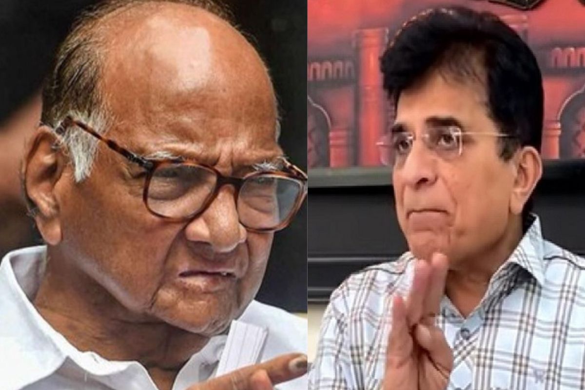 हिम्मत असेल तर 'त्यांनी' मुश्रीफांचे..., आता सोमय्यांचे थेट शरद पवारांना आव्हान