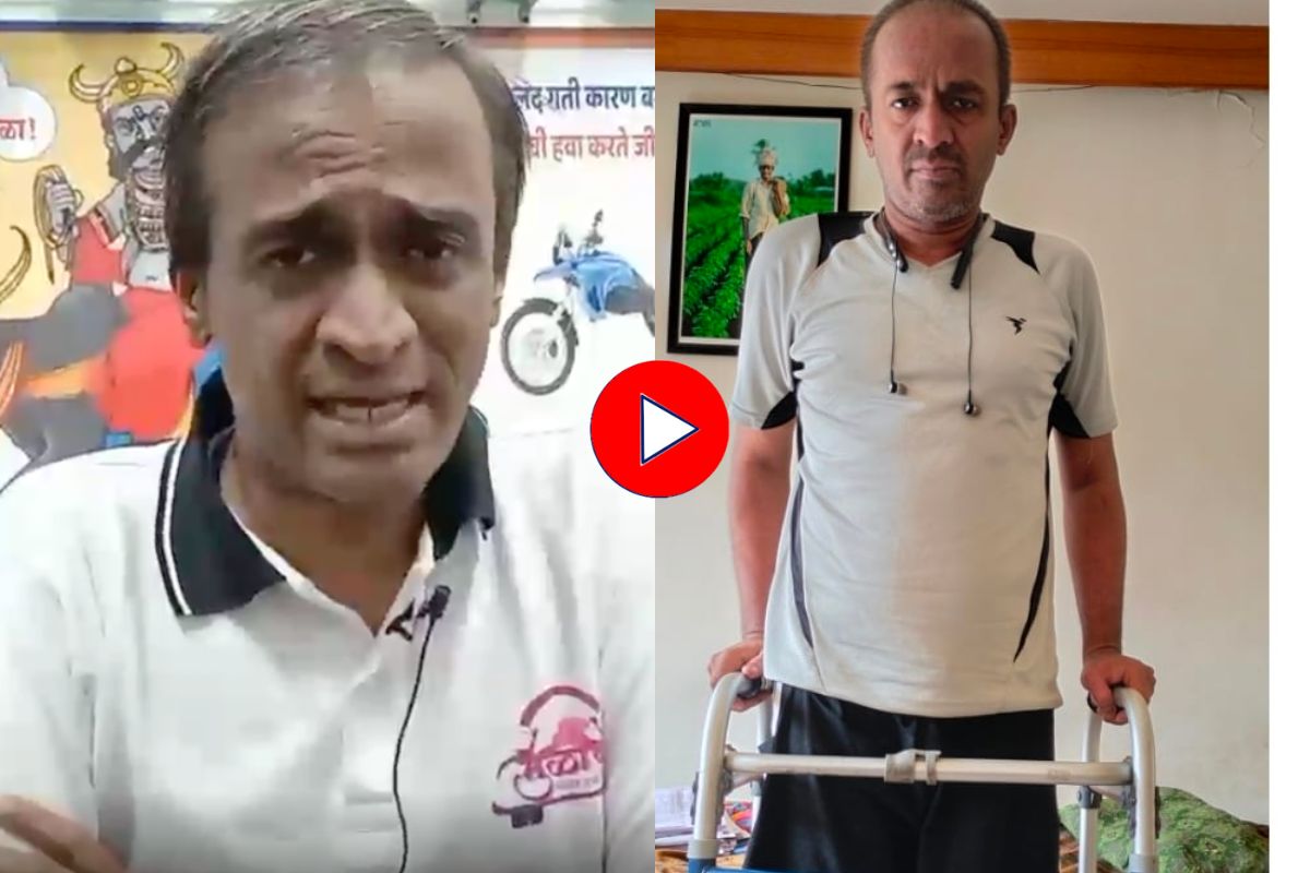 3 महिने कोमात, 72 टक्के अपंगत्व...तरी पुणेकरानं जिद्दीनं सुरू केलं ड्रायव्हिंग स्कुल Video