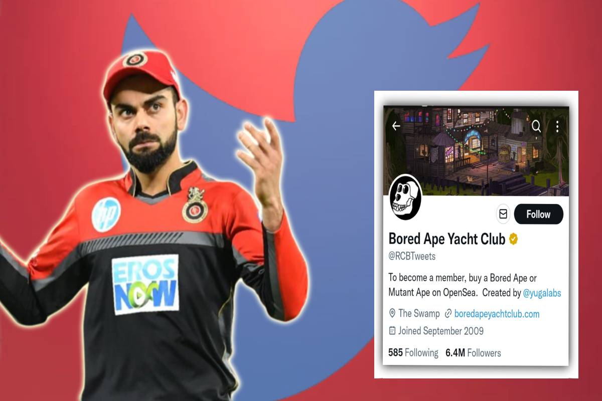 RCB संघाच्या ट्विटर अकाऊंटवर हॅकर्सचा कब्जा