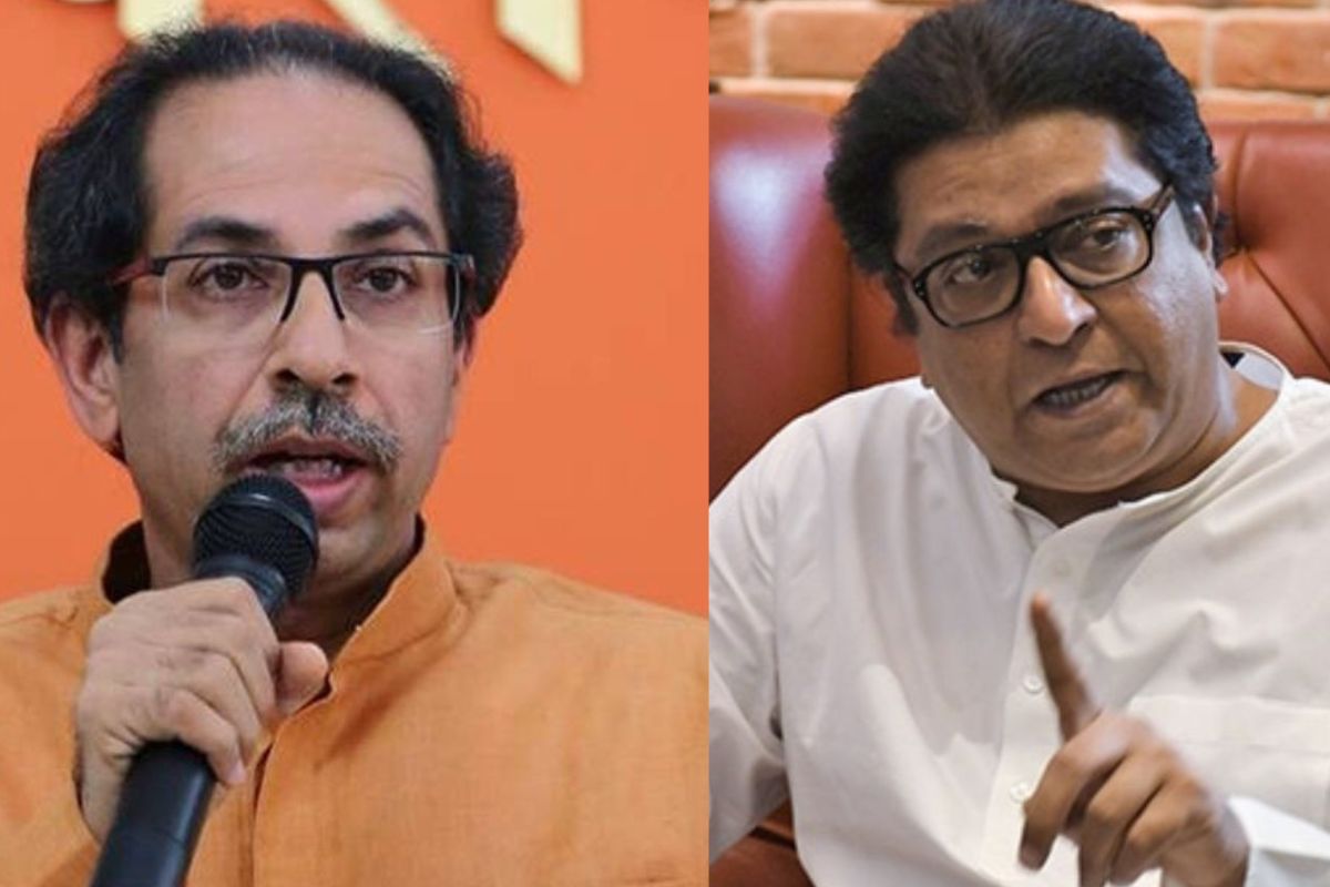 (उद्धव ठाकरे आणि राज ठाकरे)