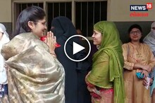 थेट मतदान केंद्रावरच शुभांगी पाटील यांच्याकडून प्रचार? हात जोडून.. Video व्हायरल