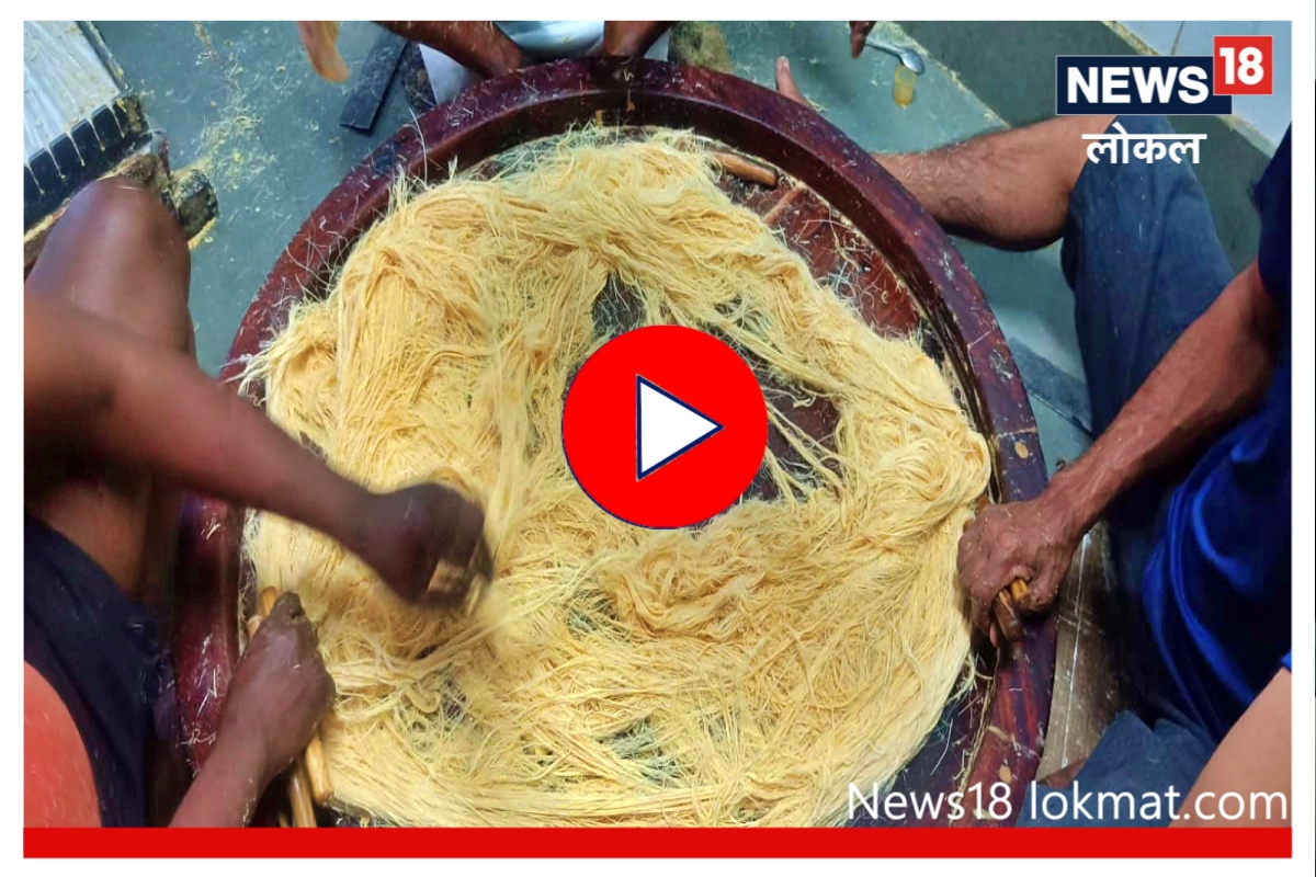 सर्वांनाच आवडणारी नागपूरची सोनपापडी कशी बनते? पाहा Video