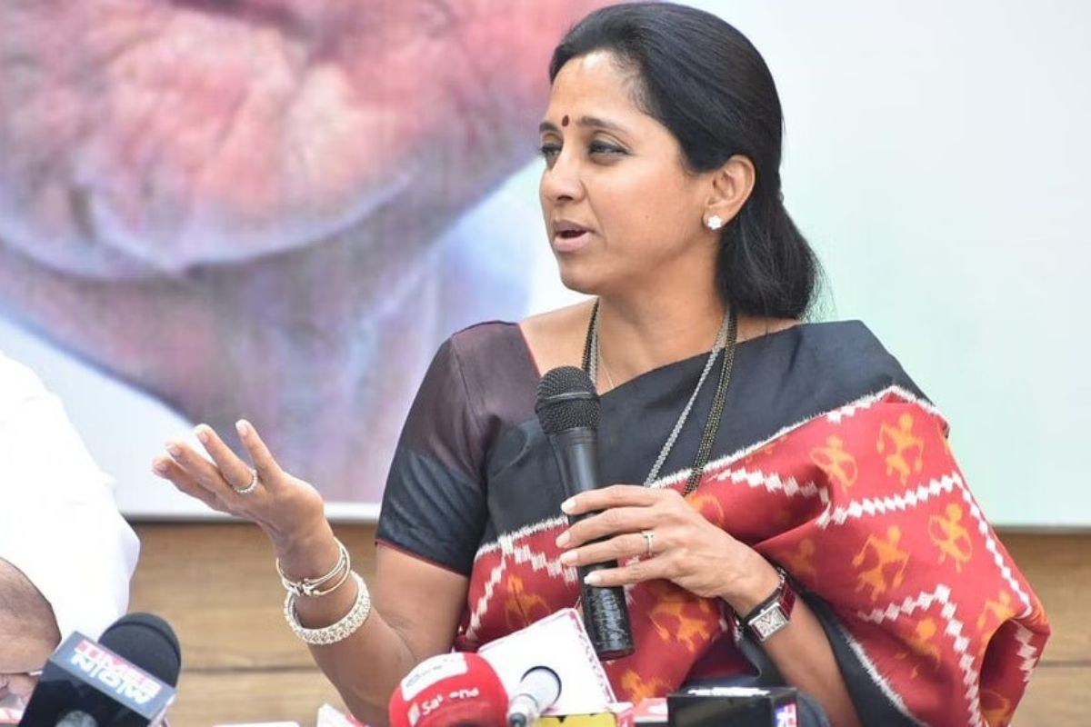 निवडणूक सर्व्हेची आकडेवारी भाजपचं टेन्शन वाढवणारी; सुप्रिया सुळे म्हणतात गद्दारी...