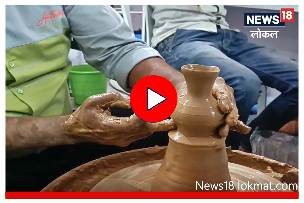 Video : पारंपरिक कुंभार उद्योग होणार हायटेक, इलेक्ट्रिक चाकावर द्या भांड्यांना आकार
