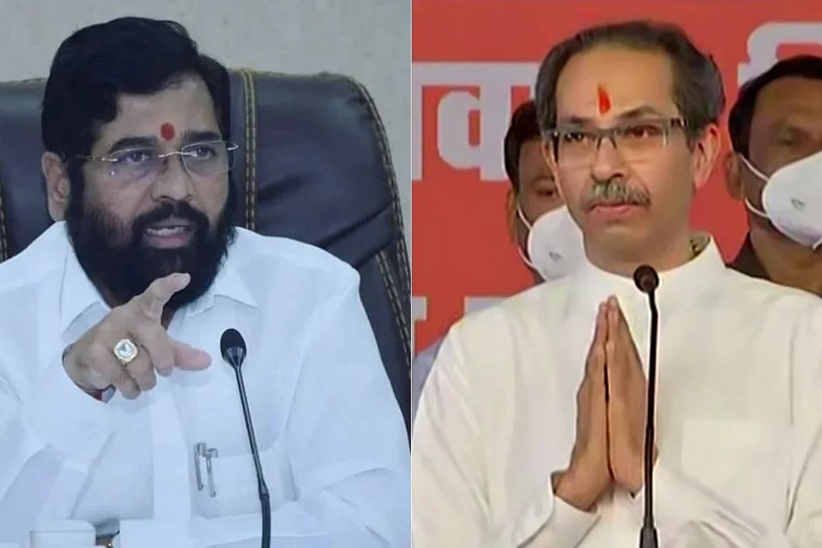 एकनाथ शिंदे, उद्धव ठाकरे