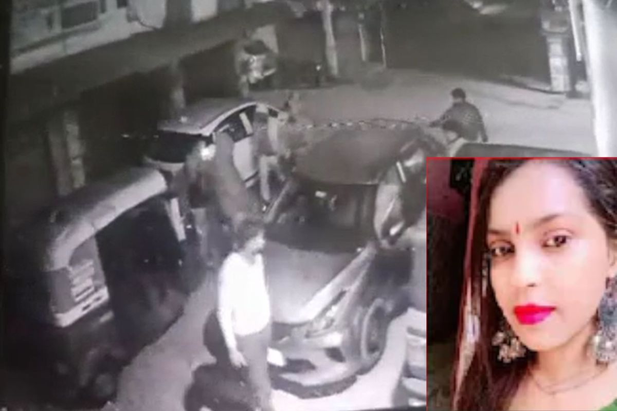 अंजलीला फरफटत नेल्यानंतर कारमधून उतरले होते आरोपी; मग गाडीखाली पाहिलं अन्.., नवा CCTV VIDEO