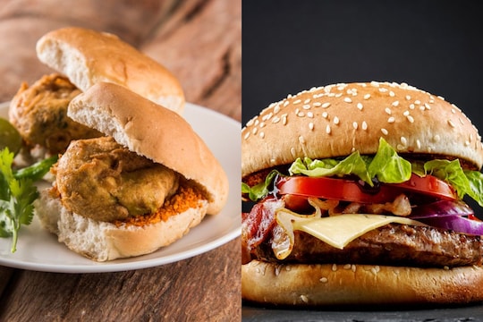 वडा पाव बर्गर