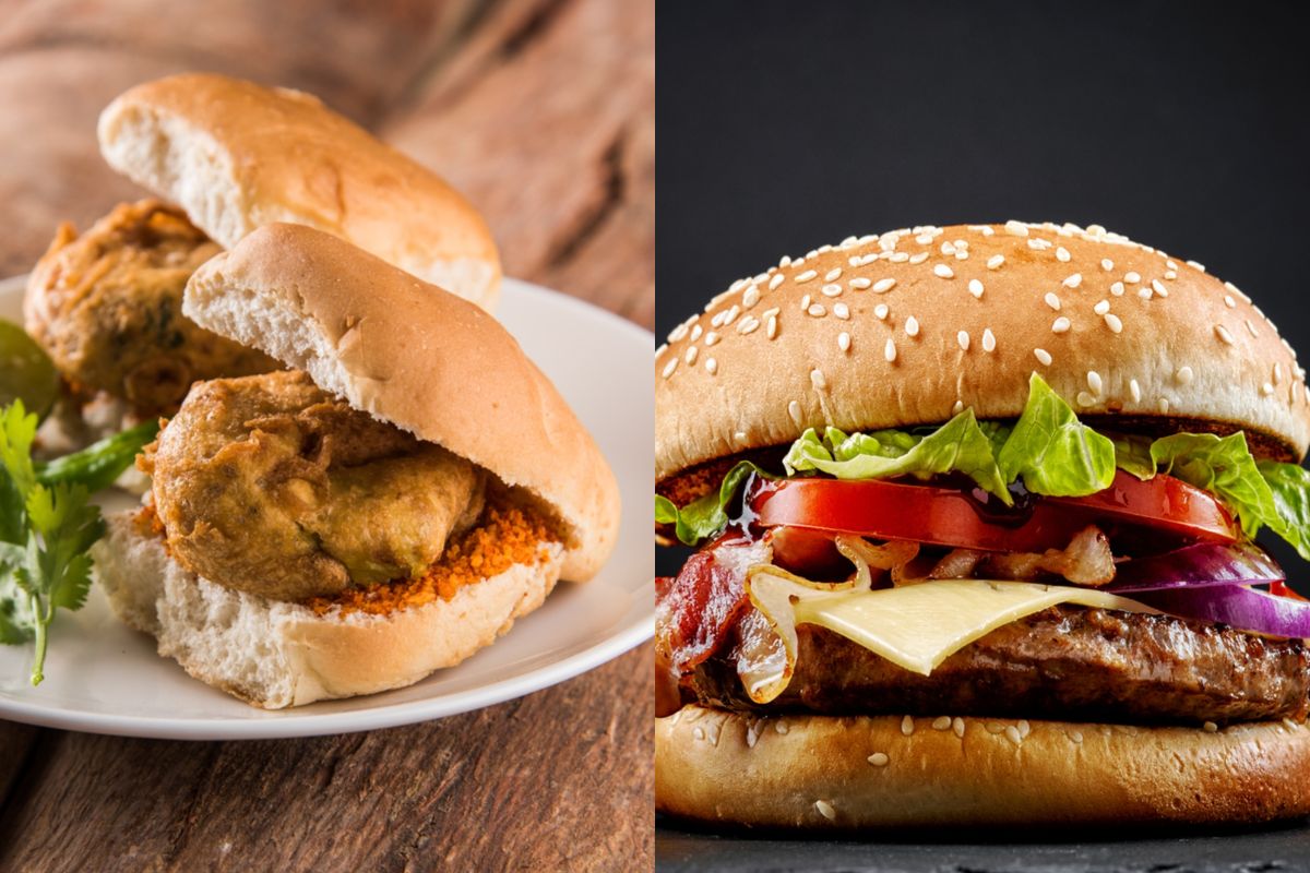 वडा पाव बर्गर